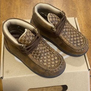 Little boys twisted X boots size 9